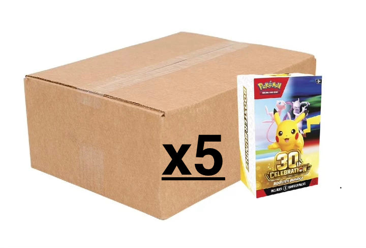•Pre Order• 30th Anniversary Booster Bundle (6 pack) x5